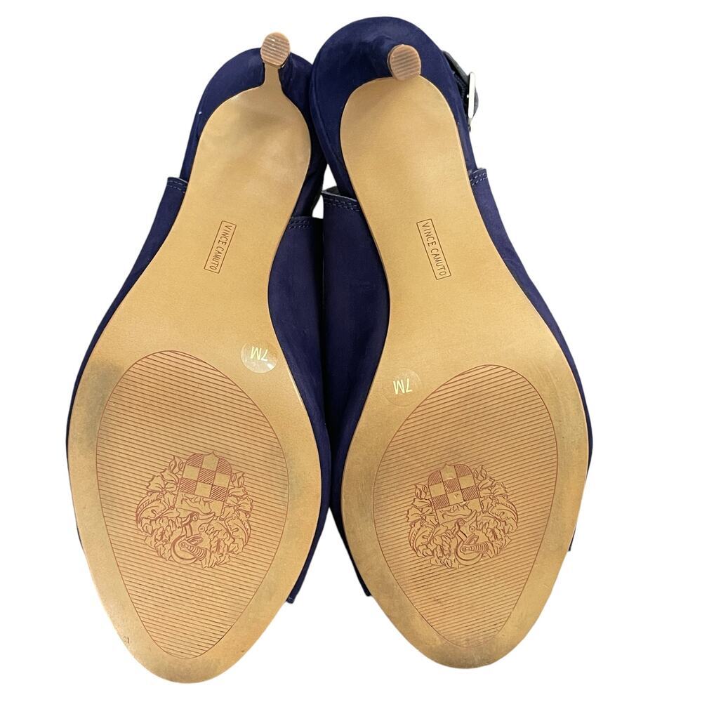 Vince Camuto Catina Slingback Heeled Sandal Open Toe Size 7 - Picture 3 of 12